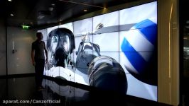 Worlds largest Kinect driven interactive video wall