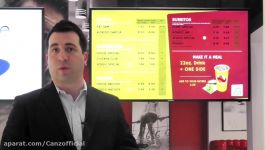 Digital Menu Board solutions for QSR from Signagelive