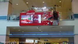 Coca Cola and Digital Signage in Retail shopping mall