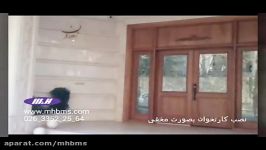 نصب کارتخوان به صورت مخفی، کنار پنل آیفون تصویری