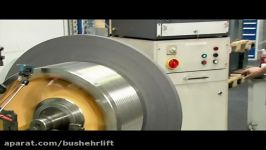 فرایند تولید موتور گرلس آسانسور LiftEquip آلمان