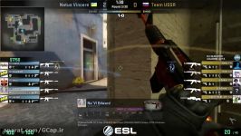 CS Go مسابقه NaVi vs USSR در ESL ONE EU مپ Mirage