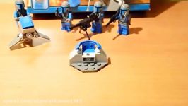 Mandalorian Battle Pack LEGO Star Wars 7914 set  Review Stop motion Time Laps