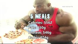 Bodybuilding Food  What Did Ronnie Coleman Eat