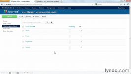 آموزش جوملا  درس 79 سطح دسترسی بررسی سطح دسترسی کاربر