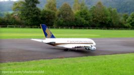 Orig.RCHeliJet™ Ferngesteuert Gigantic A 380 Singapore Airlines Peter Michel Hausen a.A 2013