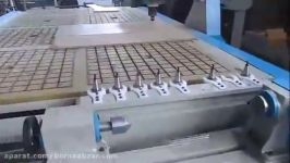 دستگاه چوب cnc تولچنجر وکیوم برنا ابزار