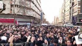 شعار مردم در تشیع جنازه هاشمی وصیت هاشمی حمایت خاتمی