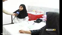 گزارش صدا سیما اردوهای جهادی دانشجویان بسیجی یزد