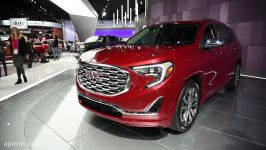 اولین نگاه به GMC Terrain در نمایشگاه دیترویت ۲۰۱۷