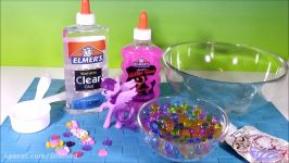DIY Orbeez Pink Sparkle Glitter Slime Make Your Own MLP Twilight Sparkle SQUISHY Putty JAR FUN