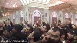 خاکسپاری آیت الله هاشمی رفسنجانی در حرم مطهر امام ره