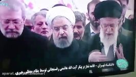 مراسم نماز بر پیكر مرحوم آیت الله هاشمی رفسنجانی