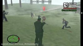 مبارزه من پیگزی در GTA San Andreas ساخت خودم