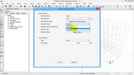 آموزش مقدماتی نرم افزار ETABS 2016 جلسه دوم  قسمت دوم