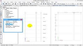 آموزش مقدماتی نرم افزار ETABS 2016 جلسه سوم  قسمت دوم