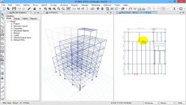 آموزش مقدماتی نرم افزار ETABS 2016 جلسه چهار  قسمت دوم