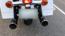 FLTR 2002 dual exhaust + catalyst silencer