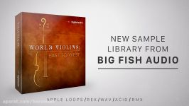 دموی مجموعه لوپ ویولن Big Fish Audio World Violins East