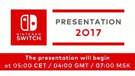 Nintendo Switch Presentation 2017