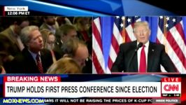 وقتی دونالد ترامپ به خبرنگار CNN اجازه سوال کردن نداد