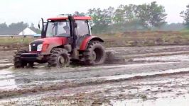 Paddy field rotavator