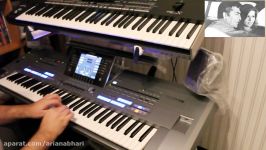 Soltane Ghalbha Piano Cover Keyboard  Tyros 5 Korg Pa3X  Aref    لیلا فروهر سلطان قلبها