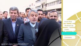 مراسم رونمایی المان پایتخت فرهنگی جهان اسلام