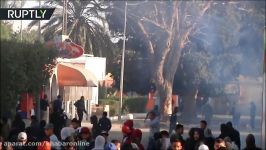 آغاز شورش در تونس جنوبی برسر تبادلات مرزی لیبی