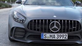 NEW Mercedes AMG GT R 2017  designo selenite grey magno Exterior and Interior Test Drive