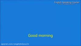Learning English Speaking Course  New English Lesson 1  Greetings