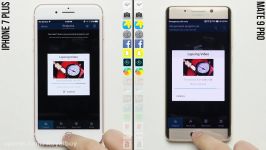 iPhone 7 Plus در برابر Huawei Mate 9 Pro در تست سرعت