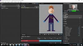 6 قسمت ششم تنظیمات تخصصی  آموزش Adobe Character Animator  سعید طوفانی