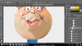 4 قسمت چهارم  اصلاح لایه ها  آموزش Adobe Character Animator  سعید طوفانی