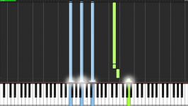 One Summers Day  Spirited Away Piano Tutorial Synthesia