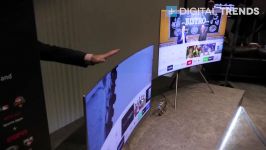 Samsung QLED TV  Hands on at CES 2017