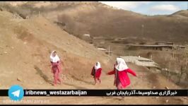 فداکاری معلم پیرانشهر در کوچکترین مدرسه ایران