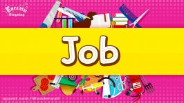 Kids vocabulary  Job  Lets learn jobs  Learn English for kids  English educational video