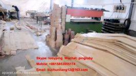 wood veneer cutting machine for making mould mdf door skin