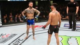 رقص خرد کردن اعصاب حریف توسط Cody Garbrandt