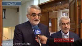 مصاحبه درخصوص سفر عراق کنفرانس امنیتی بغداد