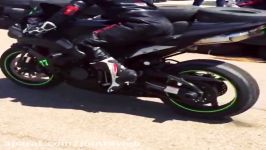 برن اوت به همراه کات اف Honda Cbr 600