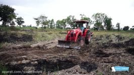 Tractor  KUBOTA L4708  Plowing  Tractor in Thailand