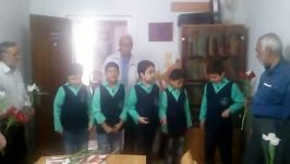 تجلیل مسئولین مفتاح به مناسبت بزرگداشت هفته مقام معلم دبستان پسرانه مفتاح دانش