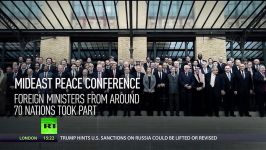 صلح مابین اسرائیل فلسطین در اجلاس صلح پاریس بی معنی است
