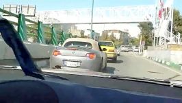 drag bmw z4 mercedes MB Slk 350 در تهران