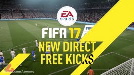 آموزش بازی FIFA 17 ضربات آزاد  زومجی