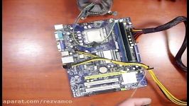 Repair Foxconn G41MXE motherboard motherboard does not turn on on the motherboard short circuit