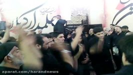 سینه زنی هیئت حضرت سجادع هرند 3 شام غریبان امام حسین