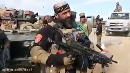 لحظه شلیک ابوعزرائیل اسلحه آمریکایی Fn  m249 جدید